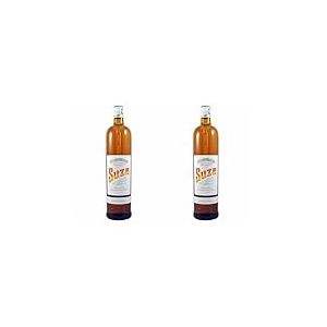 SUZE Liqueur de Gentiane Gentiane - 15%, 1L (Lot de 2)