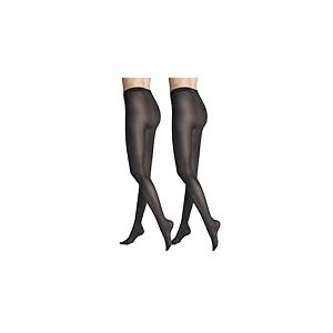 Hudson Simply - Collant - 55 DEN - Femme - Lot de 2 - Gris (Anthrazit 0545) - 44/45 (Taille Fabricant:44/46)