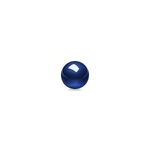 Perixx PERIPRO-303GB Petite Balle de Rechange 34 mm pour Perimice et M570, Elecom, Kensington Bleu Brillant