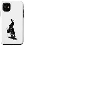 Illustration pour Violoncelle Coque pour iPhone 11