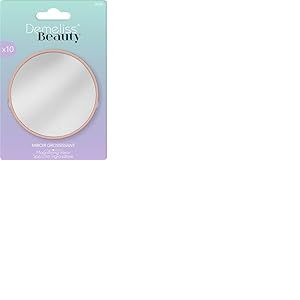 Demeliss Beauty - Miroir Ventouse - Loupe Grossissante X10 - Maquillage & Épilation Précis