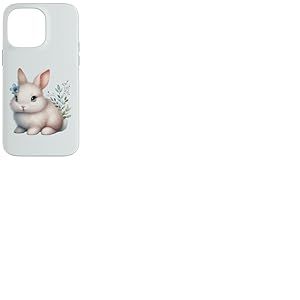 Illustration de Lapin Prairie Coque pour iPhone 14 Pro Max