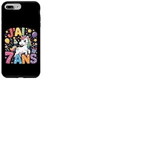 Enfant Licorne Enfant 7ans Anniversaire Garcon Fille Licorne Coque pour iPhone 7 Plus/8 Plus