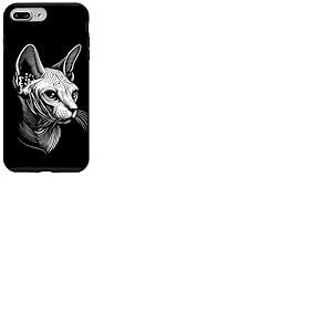 Sphynx Chat Sphynx Chat Canadian Cat Doux Chats Sphynx Coque pour iPhone 7 Plus/8 Plus