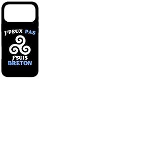Je Peux Pas, Je suis Breton, Breizh, Bretagne, Francia Coque pour iPhone 17 Pro Max