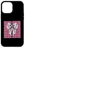 Ruban rose coyote chasseur coyote, coquette Coque pour iPhone 12 Pro Max