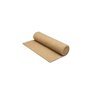 La cordeline Paillage Naturel Feutre de Jute 1000 GR/m², Rouleau Largeur 0,50m x Longueur 1,50 m, pour Jardinage CJN10DP