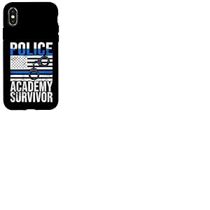 Police Academy Survivor Police Police Coque pour iPhone X/XS