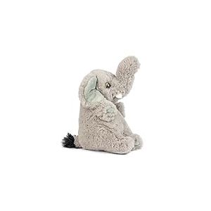 Living Nature Bébé Éléphant en Peluche | Animal de Safari Moelleux et Câlin | Cadeau de Jouet Doux pour Nouveau-Nés et Bébés | Écologique Naturli