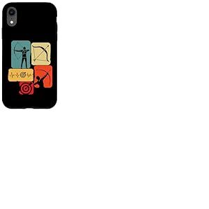 Tir à l'arc Archer archerie tireur garçon Enfant ritro Coque pour iPhone XR