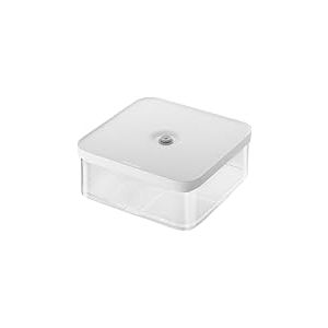 ZWILLING FRESH & SAVE CUBE Box, taille L, Boîte de conservation modulable & empilable, Conservation étanche à l'air & sous vide, Compatible lave-vaisselle, Transparent