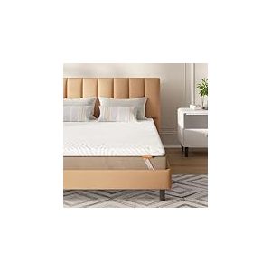 Sweetnight Surmatelas Mousse à Mémoire de Forme de Gel, Matelas 2 Personnes, Moelleux Classique 160x200x5cm