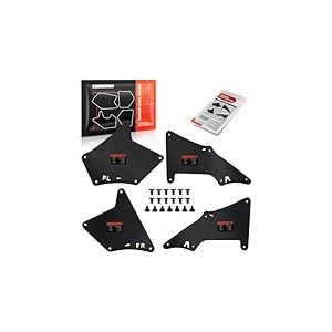 A-Premium Lot de 4 Protections Anti-&eacute;claboussures pour Roue Avant de Toyota 4Runner 2003-2009 FJ Cruiser 2007-2014 Land Cruiser Prado 2003-2019