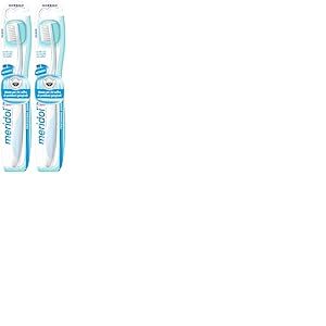 Brosse &agrave; dents Meridol Protection des gencives, avec poils doux aux extr&eacute;mit&eacute;s microfines et filaments coniques I prot&egrave;ge contre les irritations des gencives. (Lot de 2)
