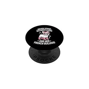 Bouledogue français drôle Bouledogue français PopSockets PopGrip Adhésif