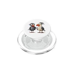 Chemise Oiseau Dr&ocirc;le Oiseaux PopSockets PopGrip pour MagSafe