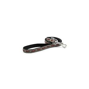 Ancol Woof Laisse pour Chien en Nylon avec Motif Super-héros Bande dessinée Gris 19 mm x 1 m