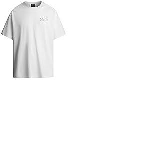 Red Bull Racing X Pepe Jeans Relief Graphic Tee T-Shirt, Blanc (Blanc), M Homme