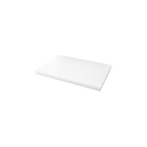 Lacor 60407 Planche à Découper en Polyéthylène 60 X 40 X 3 cm, Blanc