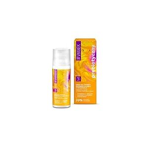 VIANEK Crème pour le visage avec vitamine C 50 ml - Crème hydratante éclaircissante - Crème probiotique pour le visage pour tous les types de peau - Crème pour le visage contre les taches pigmentaires