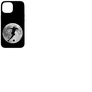foot football match Footballeur foot-ball joueur coach lune Coque pour iPhone 15