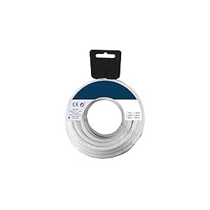 Eden pulse Ventilateur sur pied noir et blanc avec réservoir d'eau et nébuliseur, idéal pour terrasses, 125 x 43 x 40 cm