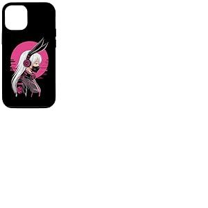 Cyberpunk Girl avec Masque Sci-FI Anime Manga Oreilles De Coque pour iPhone 12/12 Pro