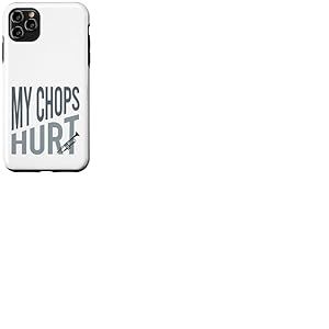 Phrase Humoristique du Joueur de Trompette, Design Trompette Coque pour iPhone 11 Pro Max