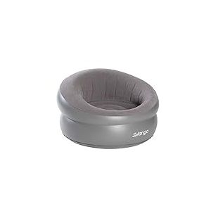 Vango Donut Chaises gonflables, Polychlorure de Vinyle, Gris Nocturne, Taille Unique