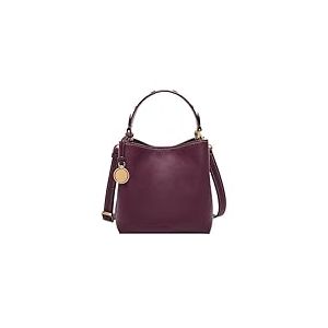 FOSSIL Jessie, Sac à bandoulière Femmes, Rouge Bordeaux, 18.4 12.7 W x 17.8 cm H