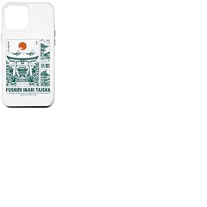 Design Japonais Fushimi inari Taisha Kyoto Japon Torii Gates Coque pour iPhone 12 Pro Max