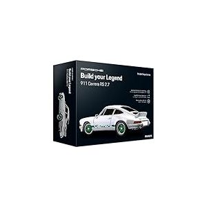 FRANZIS- Legend, Porsche Carrera RS Model kit, 67217, White