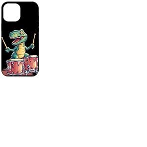 Costume de dinosaure à bascule pour les amateurs de batterie Coque pour iPhone 12 Pro Max