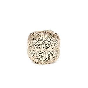 Ficelle Lin Naturel Poli 2,3 mm pelote ± 125 m 250 GR La Cordeline 10251