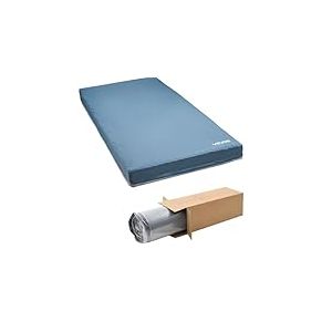 VEVOR Matelas Médical, Charge 158,8 kg, Matelas de Lit Médicalisé Mousse Double Couche, 203x91,4x15,3 cm, pour Soins de Longue Durée à Domicile Hôpital, Traitement des Escarres, Maisons de Retraite