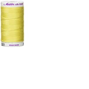 Mettler 10450-0501 N°50 Bobine de Fil Lot de 5 Finition Soie 500 m