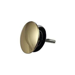 Westbrass D202-01, cache-trou d'évier de cuisine, 5 cm, laiton poli
