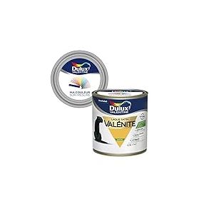 Ma Couleur Sur-mesure par Dulux Valentine – Peinture Laque Glycéro - Grande résistance pour boiseries et ferronneries - Satin Jaune Printemps 0,5 L