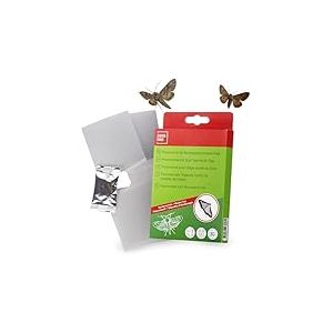 SWISSINNO Recharge Phéromone pour Piège à Pyrale du Buis – 2X Capsules + 2X Bandes Adhésives – 3 Mois d’Utilisation – pour Piège SWISSINNO
