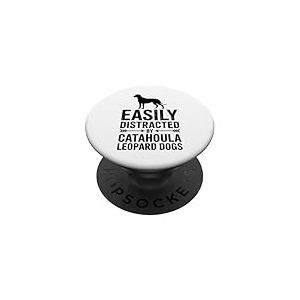 Chien l&eacute;opard Catahoula dr&ocirc;le de Chien l&eacute;opard Catahoula PopSockets PopGrip Adh&eacute;sif