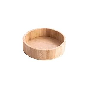 Plateau en Bois de balsa Rond Moyen 16 x 4,5 cm.