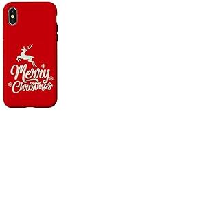 Cadeau de f&ecirc;te de No&euml;l Coque pour iPhone X/XS