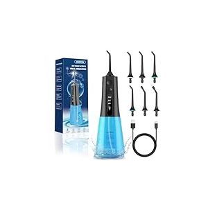 SURFOU Jet Dentaire Hydropulseur Professionnel, Détartreur Hydropulseurs Et Irrigateurs Dent Nettoyeur, Nettoyage Dents Jet D'eau Pulseur Interdentaire Irrigateur, Portable Water Flosser for Teeth