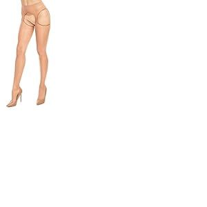 GLAMORY Collant jarretière Plaisir Ouvert 20 Maquillage 3XL