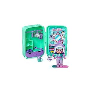KOOKYLOOS Wanda's Suitcase – Valise pour poupée avec Plus de 14 Accessoires de Mode et poupée Exclusive avec 3 Expressions Amusantes Comprend des vêtements, des Accessoires et des Chaussures, des