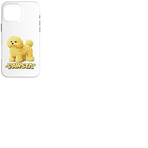 Bichon Frise Spaghetti Nouilles Cuisine Italienne Puppy Love Coque pour iPhone 16 Pro Max