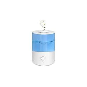 Romon Humidificateur d'Air Chambre, Diffuseur Huiles Essentielles, Purificateur Silencieux pour une Ambiance Confortable, capacit&eacute; de 2,5 L Blanc