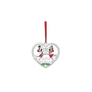 Lenox 896412 2024 Décoration de Sapin de Noël Micky & Minnie en métal