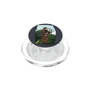 Cornemuseur Cornemuse-Instrument Bagpipes &Eacute;cosse Cornemuse PopSockets PopGrip pour MagSafe