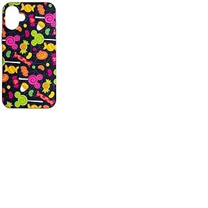 Disney Halloween Sweets Mickey Mouse Candy Pattern Coque pour iPhone 16 Plus